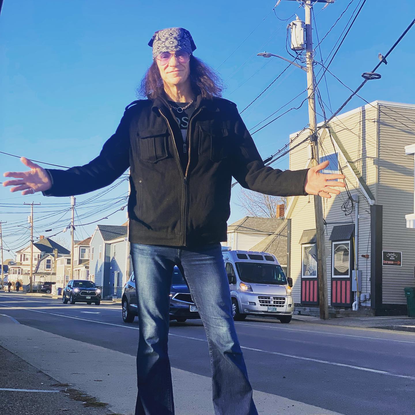 Guest Paul Sinclair at Ways Motel